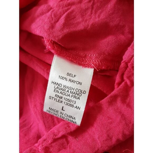 Andree by unit pink bohemian embroidered top - Picture 2 of 8